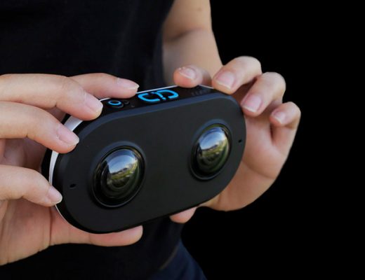 LucidCam, a stereoscopic 3D 180 camera